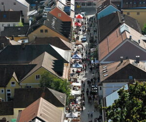 Ein Markttag mit optimalen Rahmenbedingungen