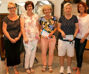 Preisübergabe "Schätzwettbewerb"